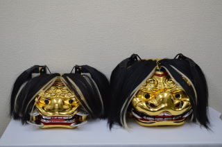 獅子頭 本物 修理有り 獅子頭の修理・修復